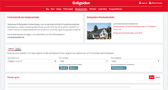Desktop Screenshot of markedsindeks.boligsiden.dk
